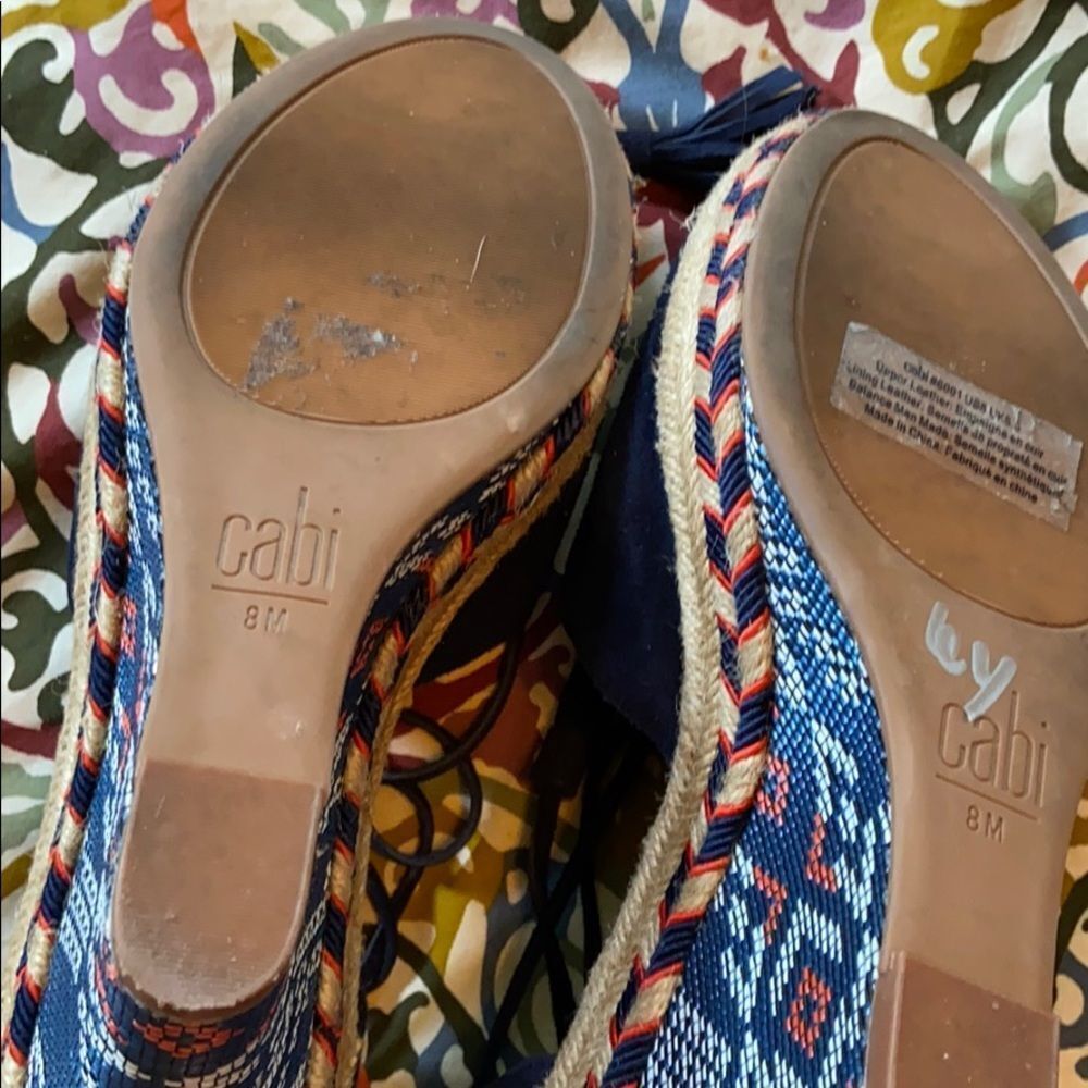 Cabi Isla wedge Sandal size 8 - Picture 6 of 10